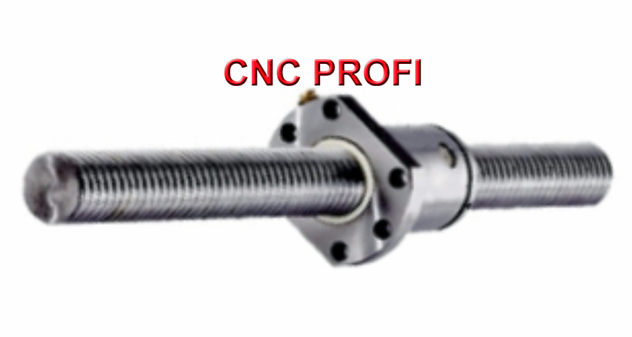 CNC PROFI - Kugelumlaufspindel Steigerung 4 mm