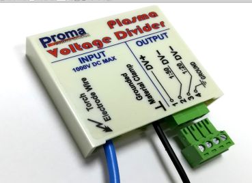 Voltage divider for plasma cutters - HV / HF voltage resistant