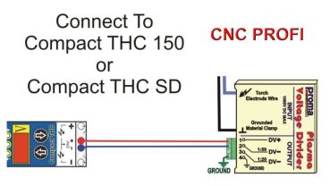 Voltage divider for plasma cutters - HV / HF voltage resistant