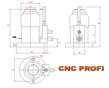 Automatischer Werkzeugsensor zur Werkzeugmessungn des Z-Achsen-Werkzeug-Länge für CNC-Fräsmaschinen