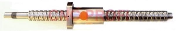 Set Kugelumlaufmutter mit CNC Präzision Kugelumlaufspindel fi 12 mm Steigung 4 mm Länge 400 mm -vorgearbeitet