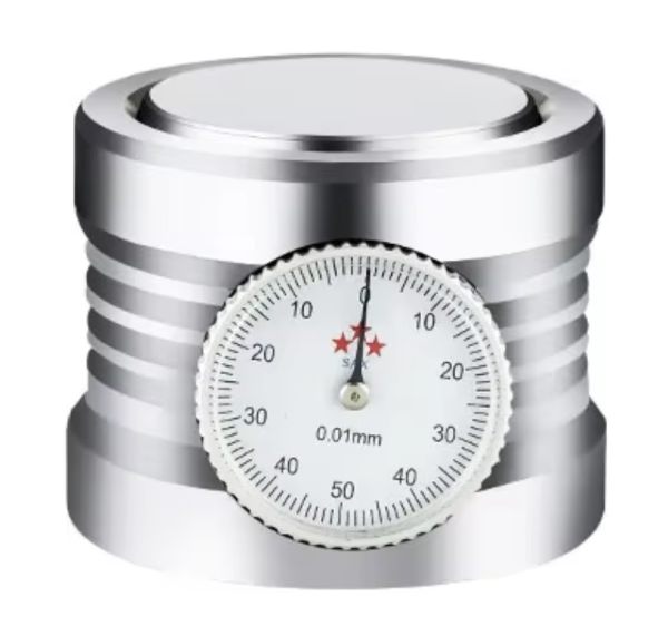 Measuring button for tool measurement with clock - stainless steel